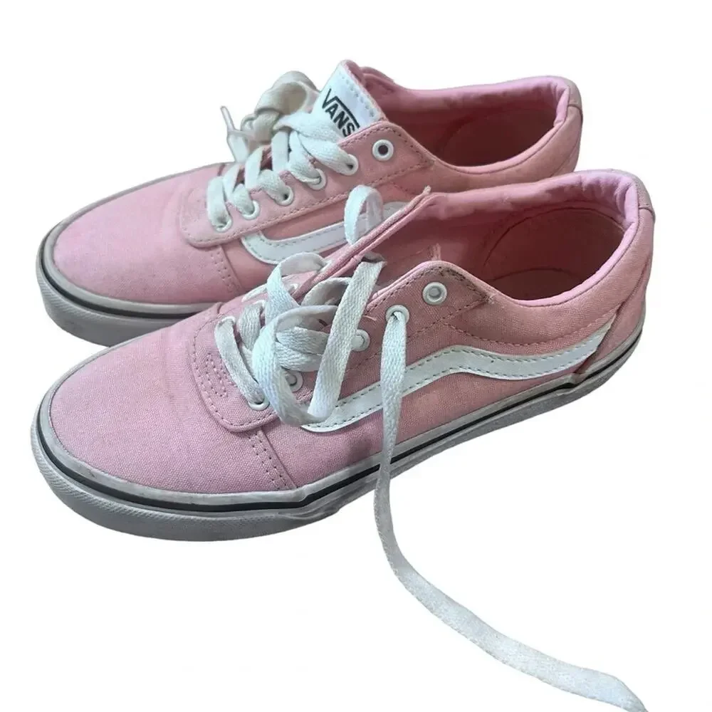 Vans van pink